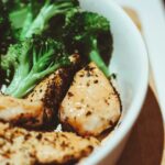 Chicken and broccoli